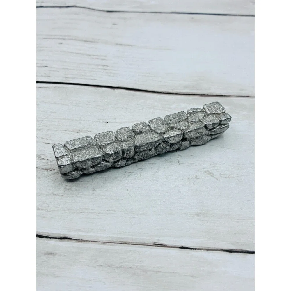 Vintage Metal Terrain Lot Stone Wall and Ladder Tabletop Wargaming Diorama 2-Pie
